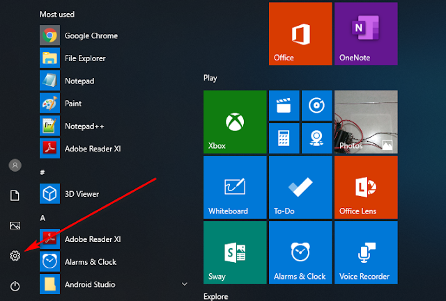 Settings windows 10 Settings windows 10