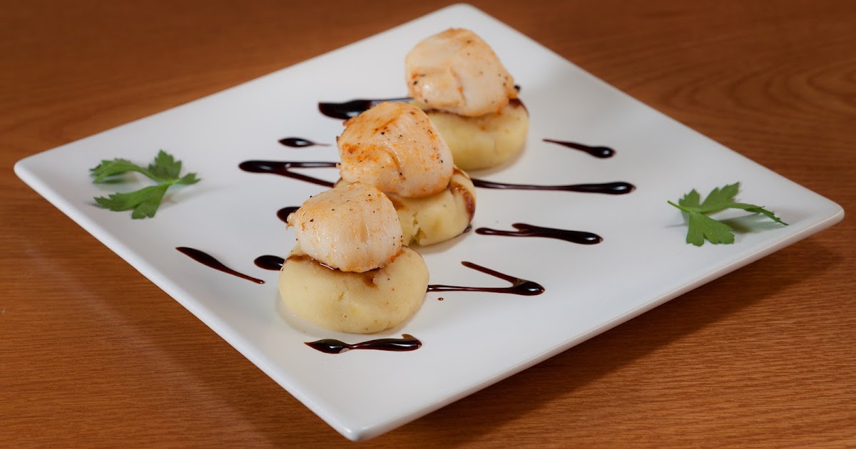 Divertirsi mangiando: Capesante con patate schiacciate