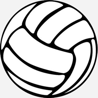 Gambar Bola Voli Clip Art Gambar Putih