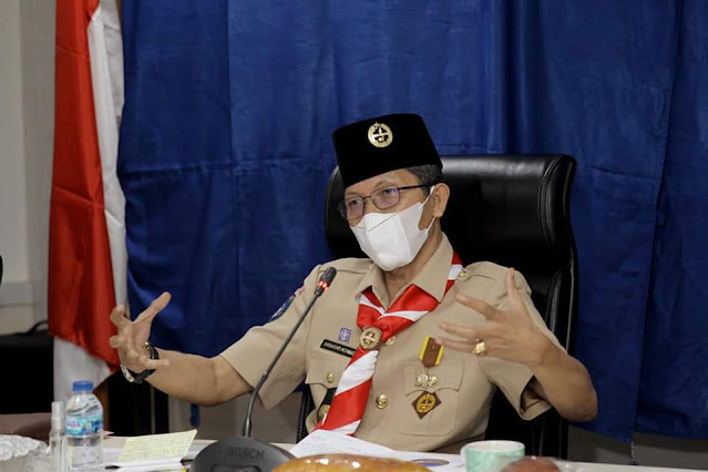 Jadi Narasumber, Amsakar Paparkan Peran Pramuka Menjaga Persatuan dan Membela NKRI Jadi Narasumber, Amsakar Paparkan Peran Pramuka Menjaga Persatuan dan Membela NKRI