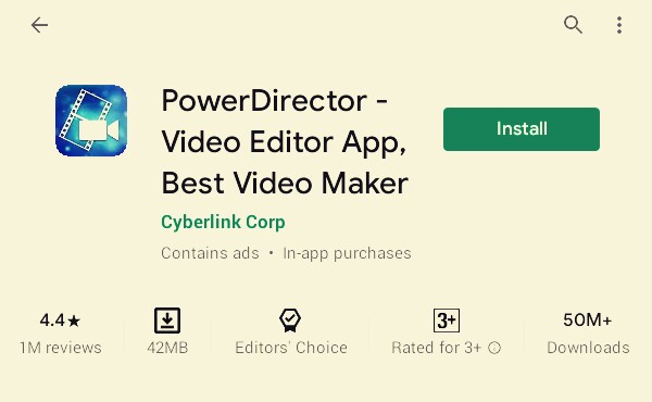 Power Director Video Editing App, Video Editing Apps in 2020