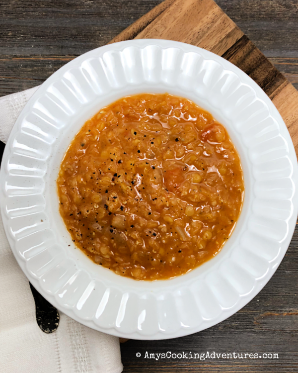 Red Lentil Soup (Sudanese Addas)