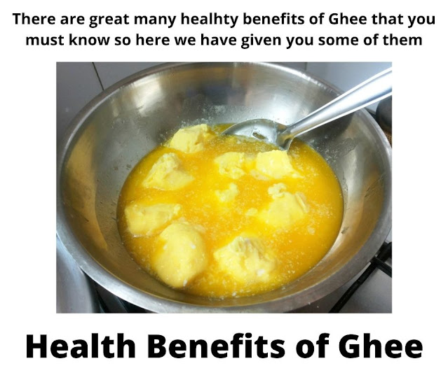 Health benefits of Ghee