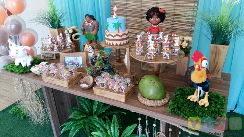 MOANA 3D: - Arte Alegria Decorações Infantis em Campinas