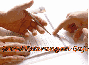 CONTOH SURAT KETERANGAN PENGHASILAN (GAJI) Kumpulan Arsip Surat