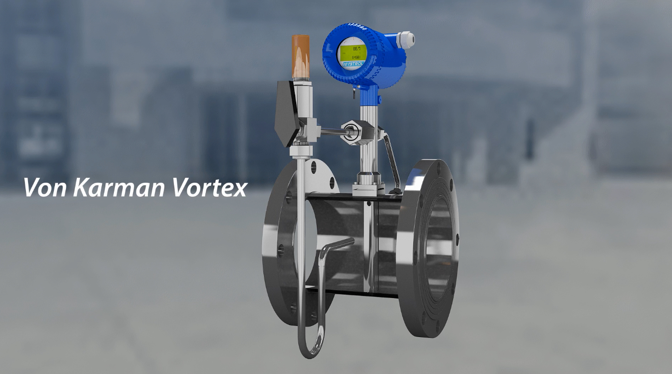Vortex Shedding Flowmeter Operating Principle The Hile Controls, Inc