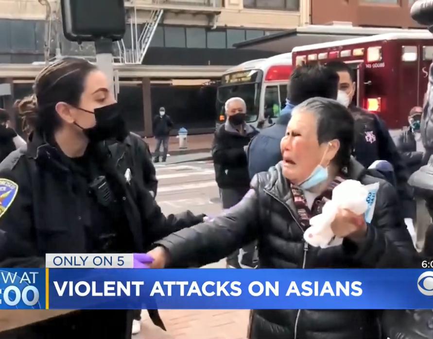 【憎悪犯罪】米国で76歳のアジア系女性を白人が襲いボコボコに殴られる(海外の反応)