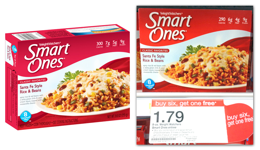Weight Watchers Smart Ones, Less than $1.00 at Target! 