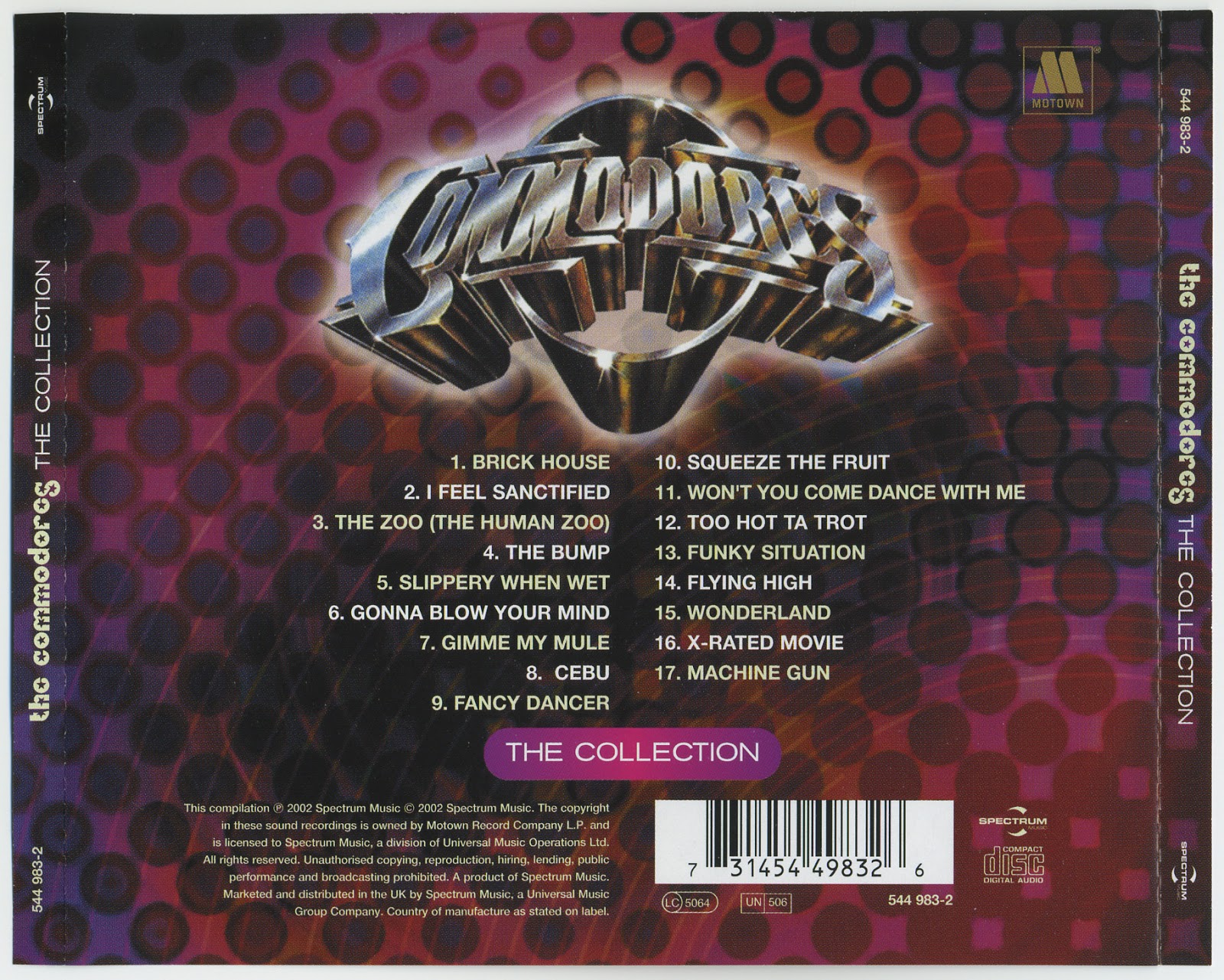 Music Rewind Commodores The Collection 2002 Flac Y Mp3 music rewind commodores the
