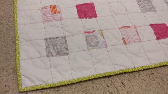 Quilt-As-You-Go quick and easy baby quilt