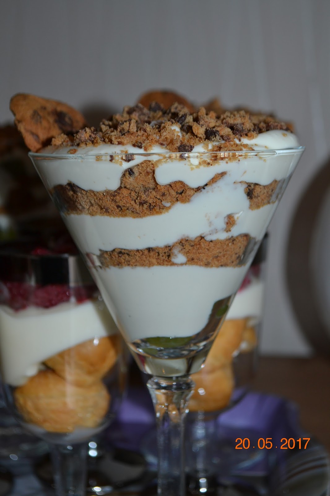 Millas Kitchen: Trauben-Cookie-Dessert