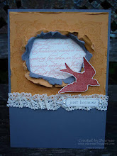 "How to"  in making a Torn Paper Frame