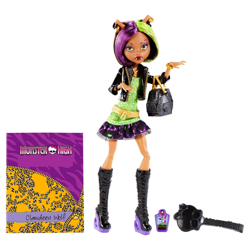 poupeé monster high clawdeen wolf
