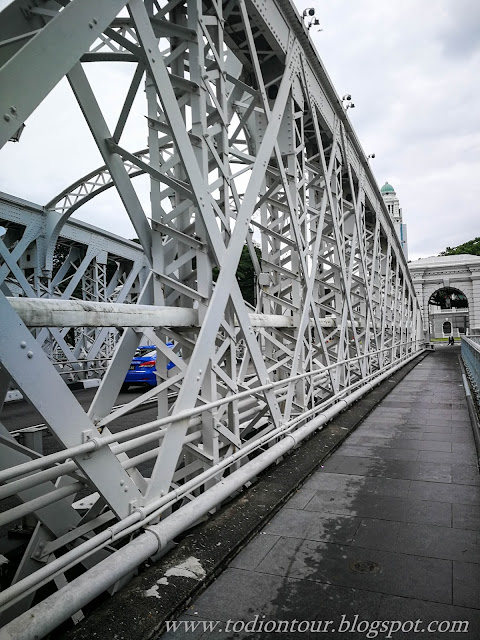 Anderson Brücke über den Singapore River