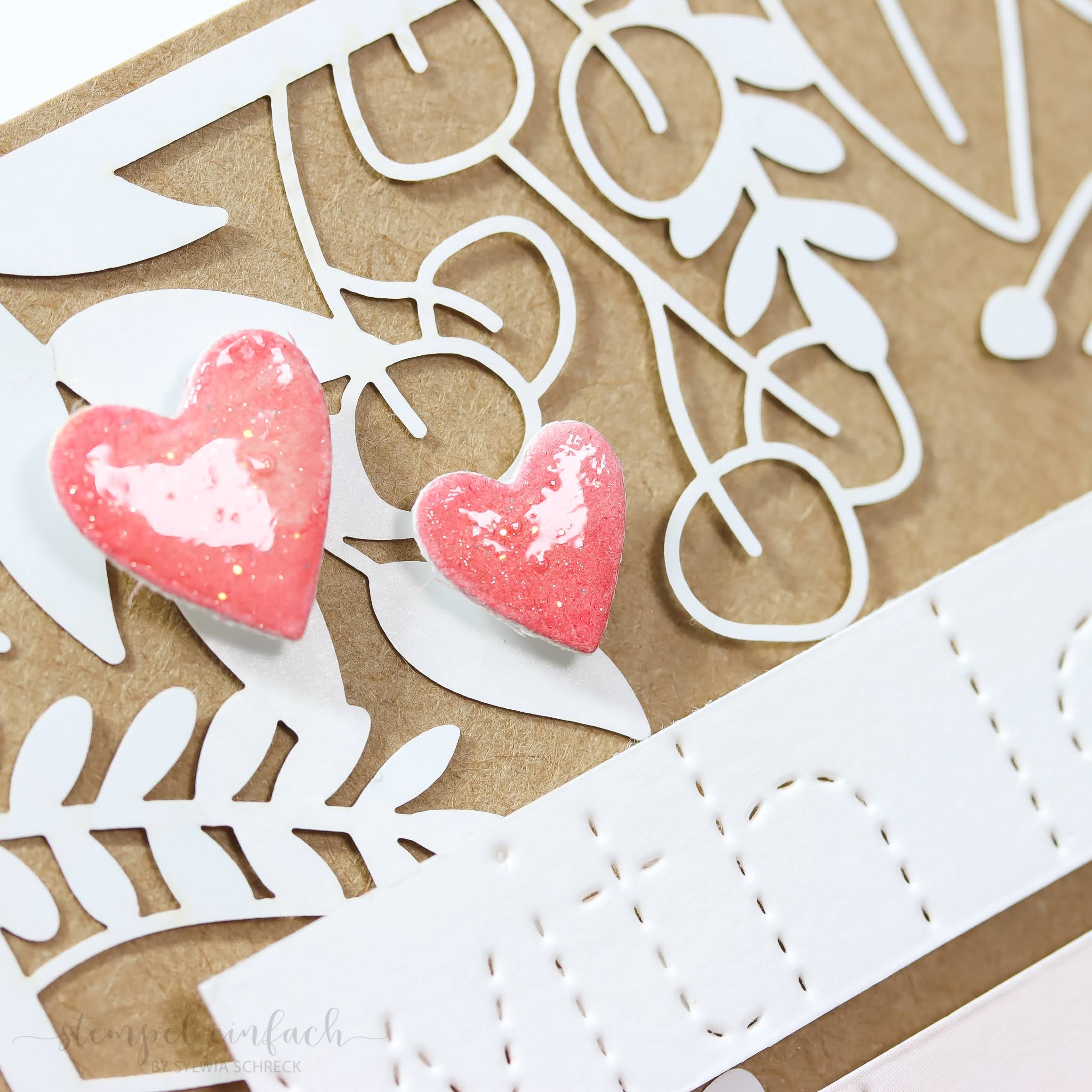 Karte - With Love! - Stempel Einfach - Blog Karte - With Love! - Stempel Einfach - Blog