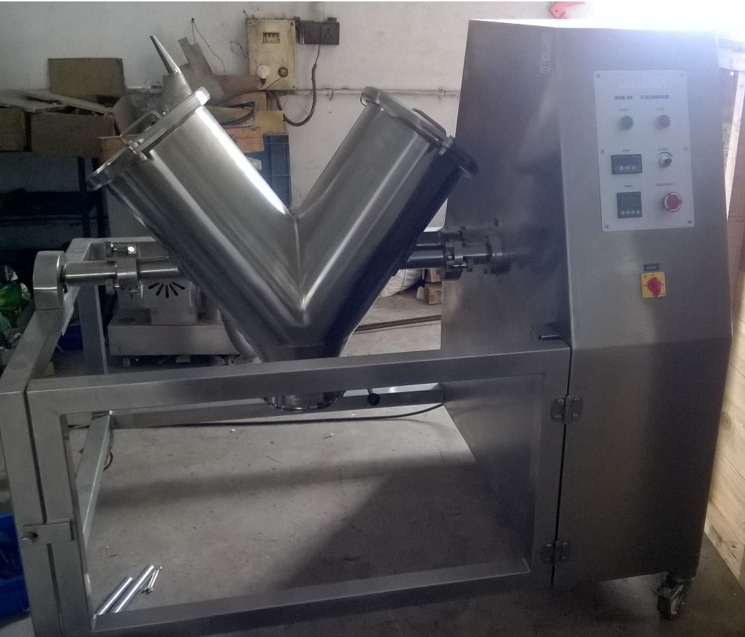 Pharmaceutical machines to offer V Blender 60 ltr capacity