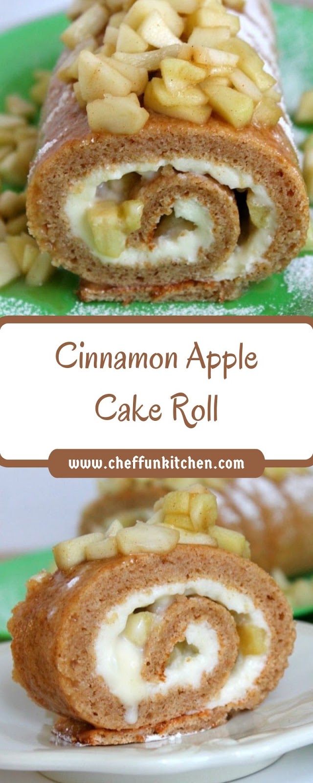 Cinnamon Apple Cake Roll Cinnamon Apple Cake Roll