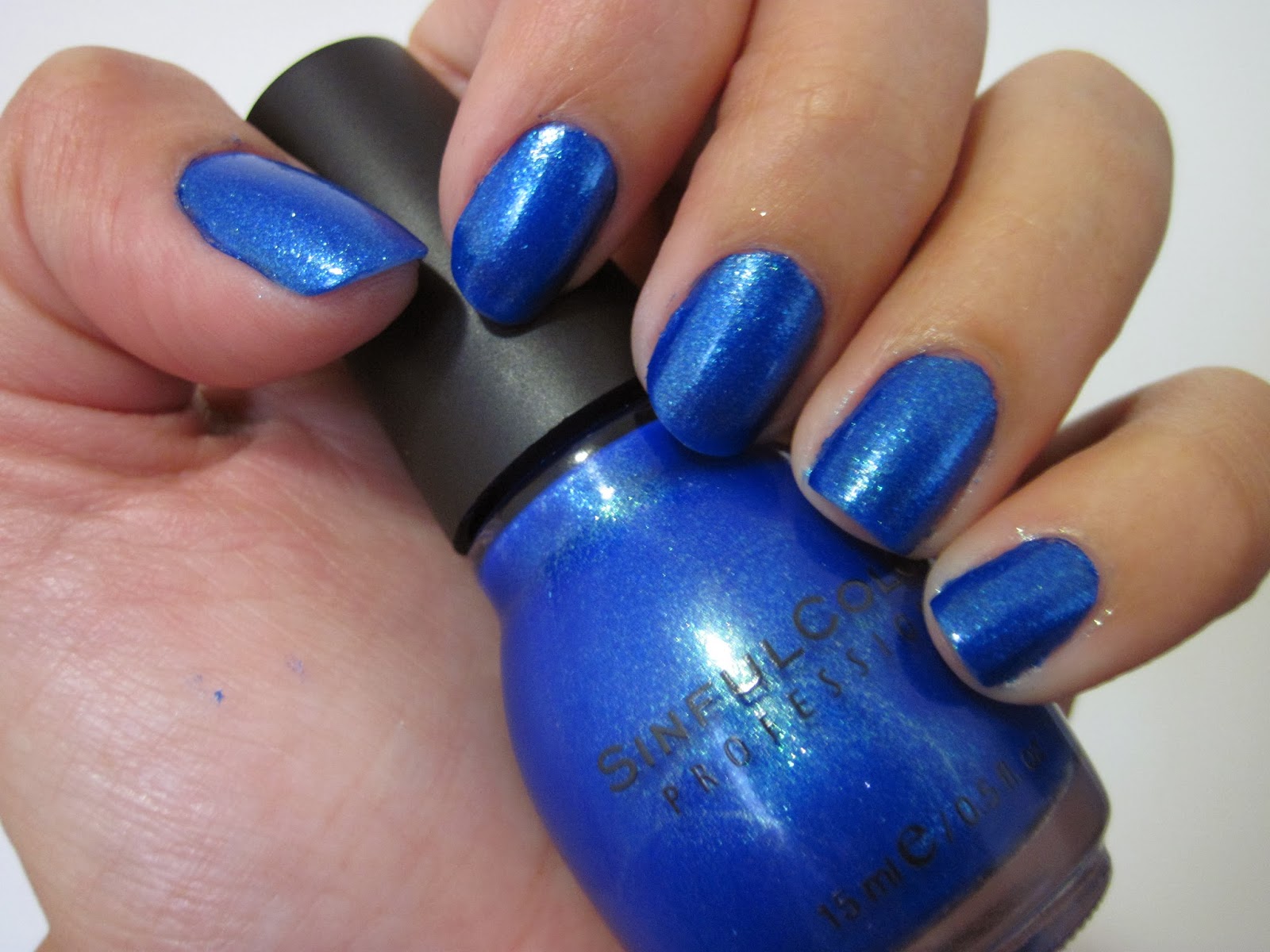 1. Sinful Colors Professional Nail Polish - 1353 Endless Blue - wide 4
