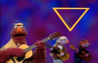 Telly Monster sings Three Sides Now. Sesame Street Best of Friends