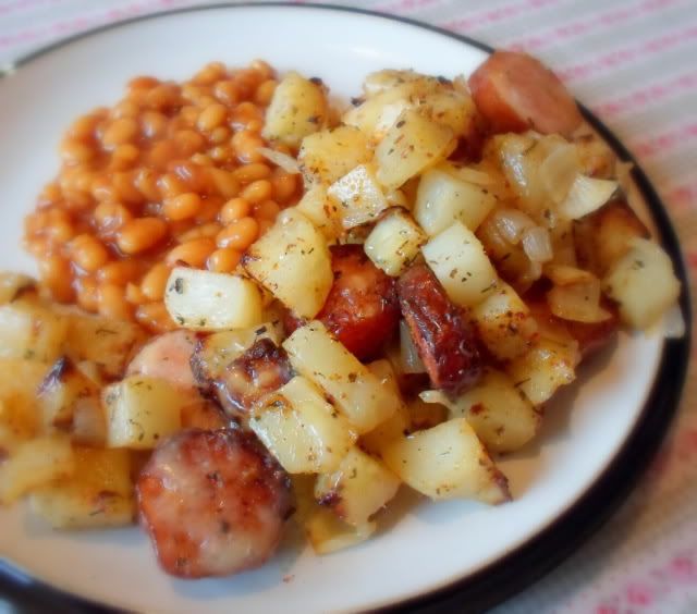 Oven Roasted Smoked Sausage and Potatoes The English Kitchen