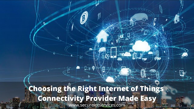 Choosing the Right Internet of Things Connectivity Provider Made Easy