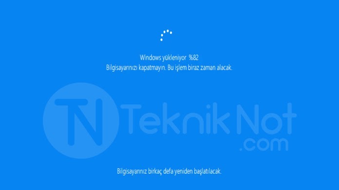 Windows 10 fabrika ayarlarına dönme