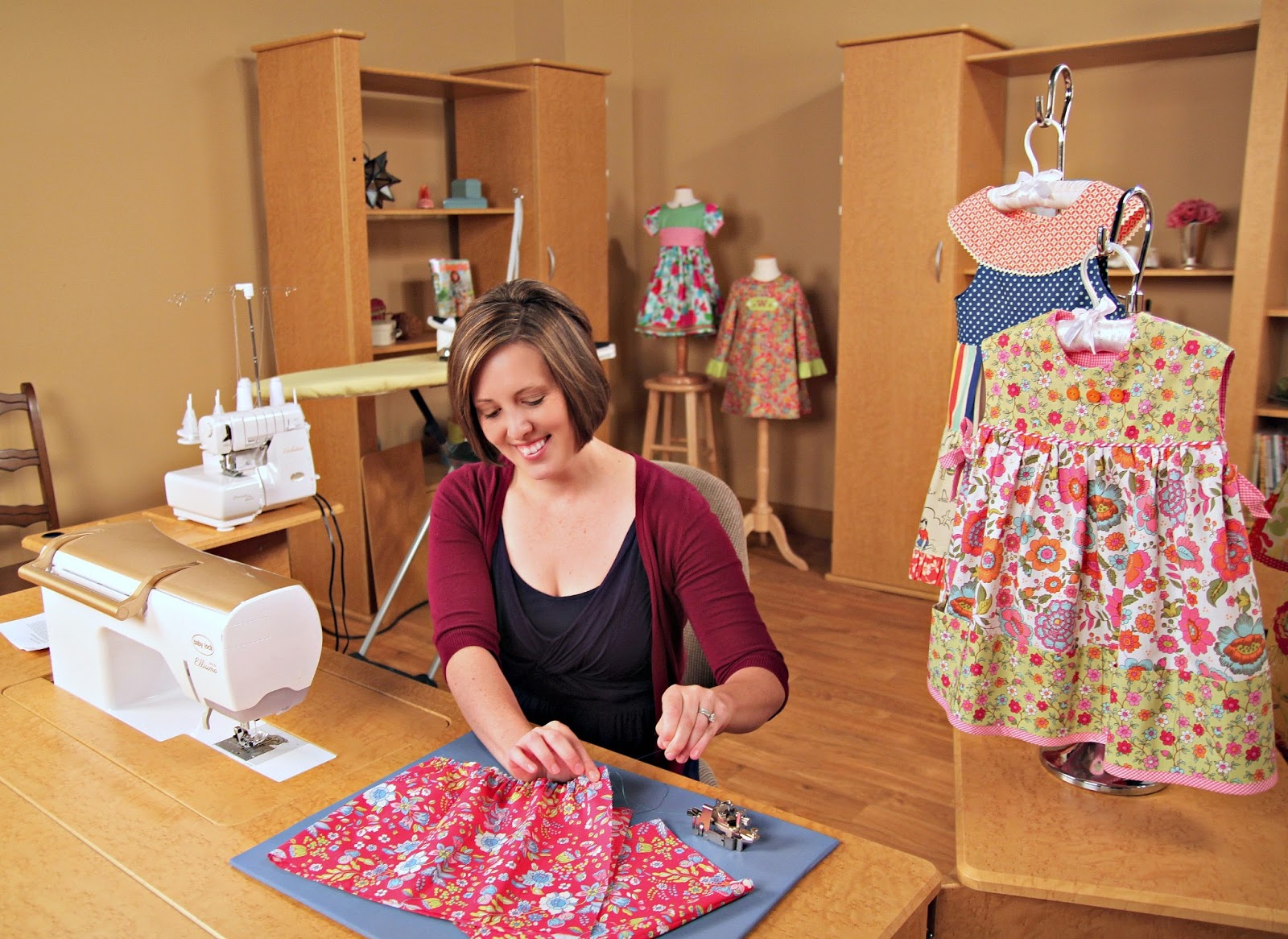 Filming Sewing DVDs in Cincinnati and a Little Book Preview The