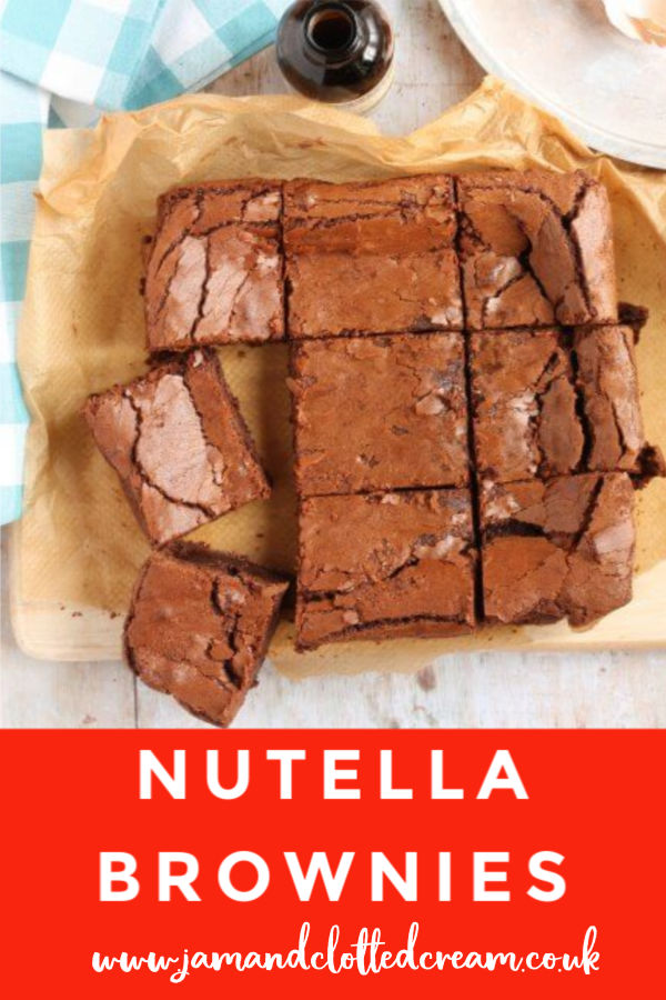 Easy Nutella Brownies A Cornish Food Blog Jam and Clotted Cream