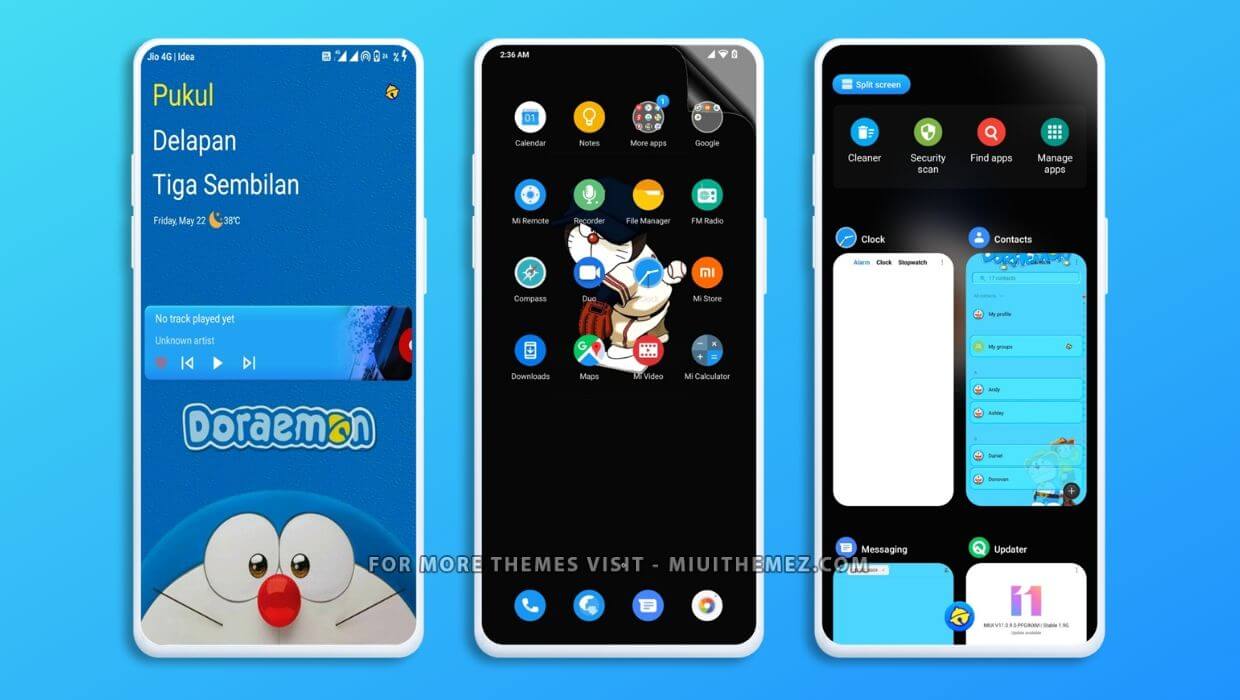 Doraemon Nobita MIUI Theme