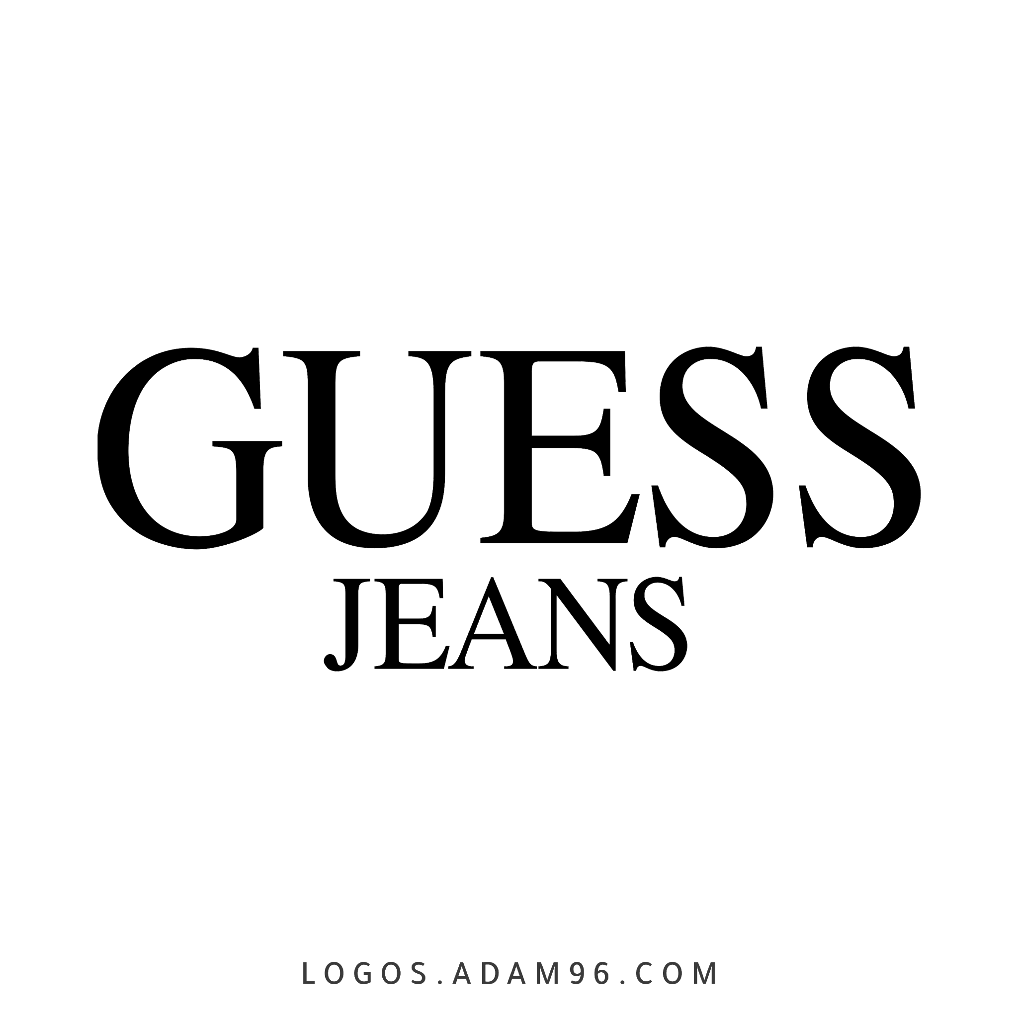 GUESS Logo PNG Download Original Logo Big Size