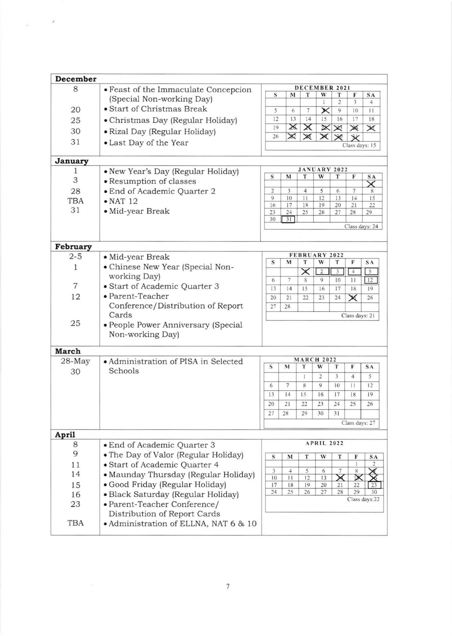 Deped School Calendar For School Year 2022 2023 Teacherph Photos Vrogue