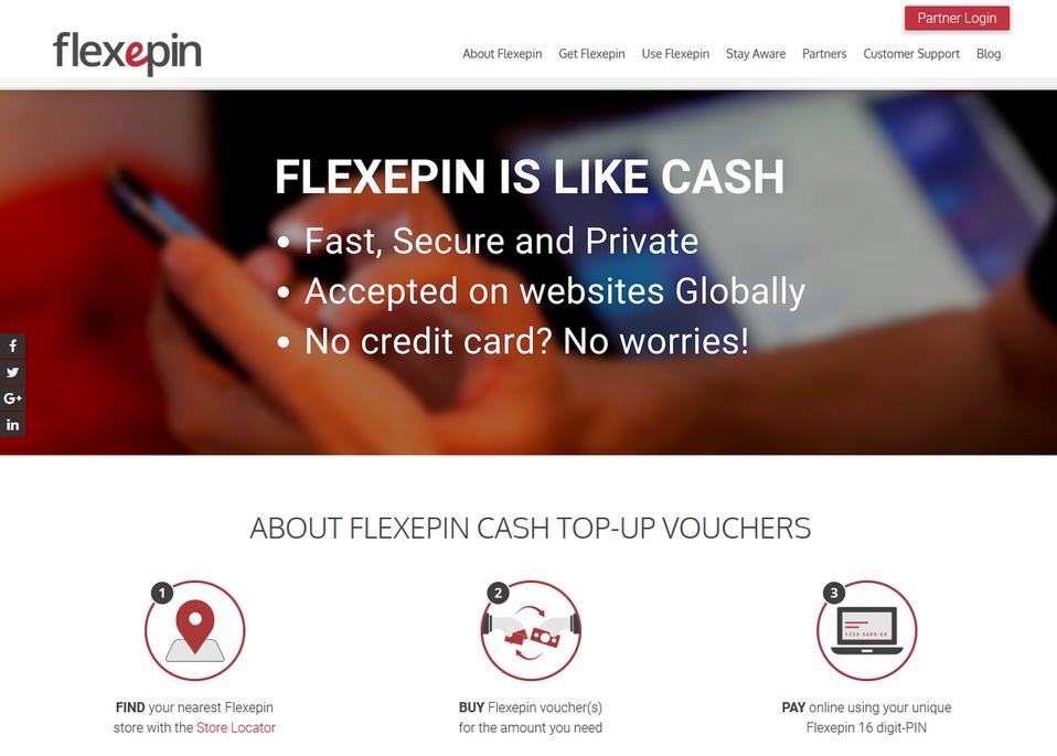 Flexepin Mobile Pay