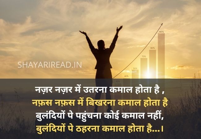 Motivational Shayari For Students In Hindi