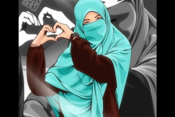 Download Gambar Kartun Muslimah Solehah  2022 Gambar 