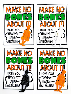 Classroom Halloween Party and Classroom Halloween Decorations for the story Bone Soup!  Halloween activities, Bone Soup recipes, and Halloween Kids' Drinks are all included!  Students will read the story, complete a Halloween directed drawing, create a Halloween trick or treat bag, and play Halloween BINGO!  Halloween gift tags are also included!