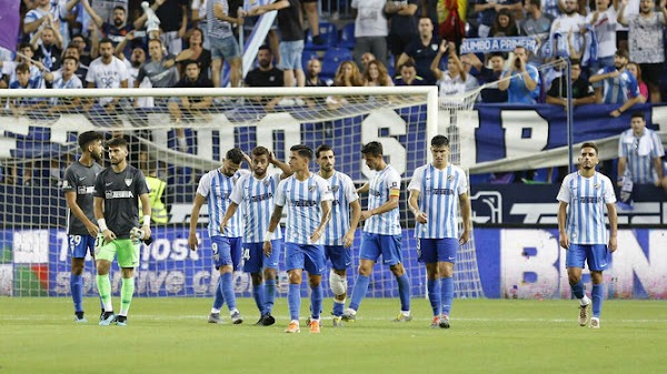 Málaga, Luis Muñoz sufre un esguince de rodilla
