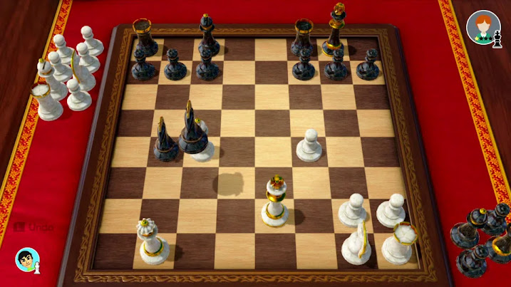 Clubhouse Games: 51 Worldwide Classics checker board