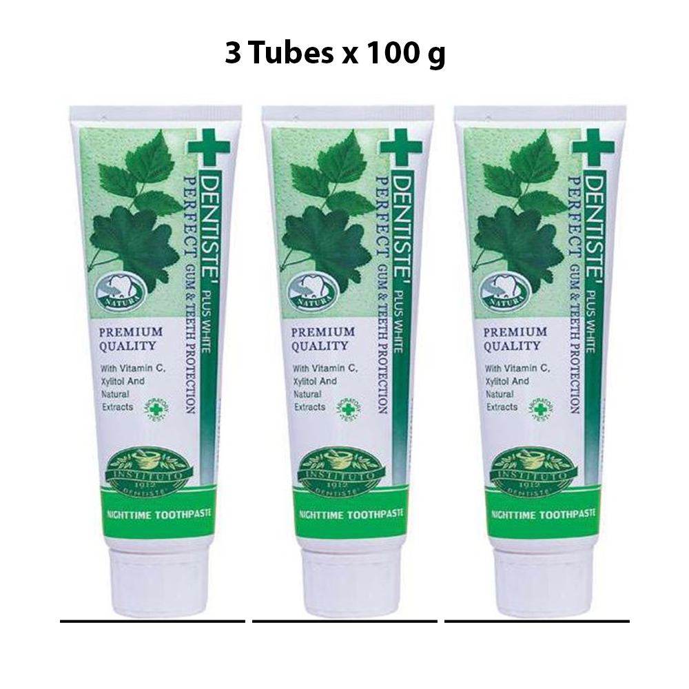 Dentiste Toothpaste Bangkok : Powered With Advanced Dental Technologies And Premium Natural Ingredients, 14 Natural Extracts, Xylitol, Vitamin C And More.
