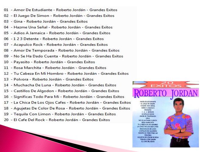 DISCO VIEJOS DEL TATY ROBERTO JORDAN 20 ÉXITOS