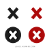 Negative Check Mark Icons Free Vector Download PNG