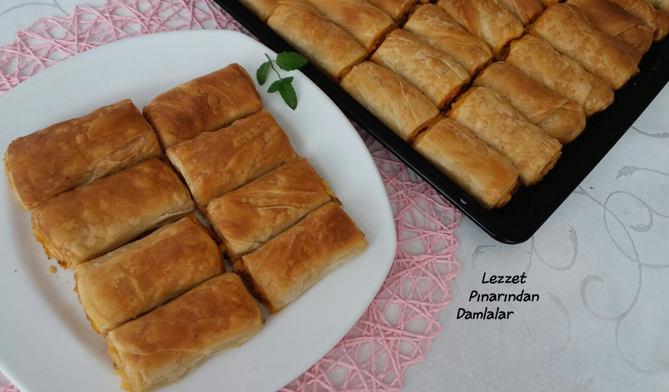 BAKLAVA HAMURUNDAN EL AÇMASI BÖREK