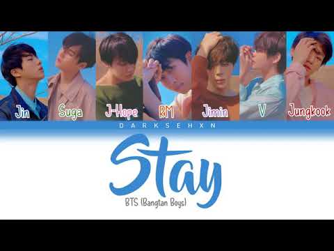 lirik lagu Stay - BTS dan terjemahannya