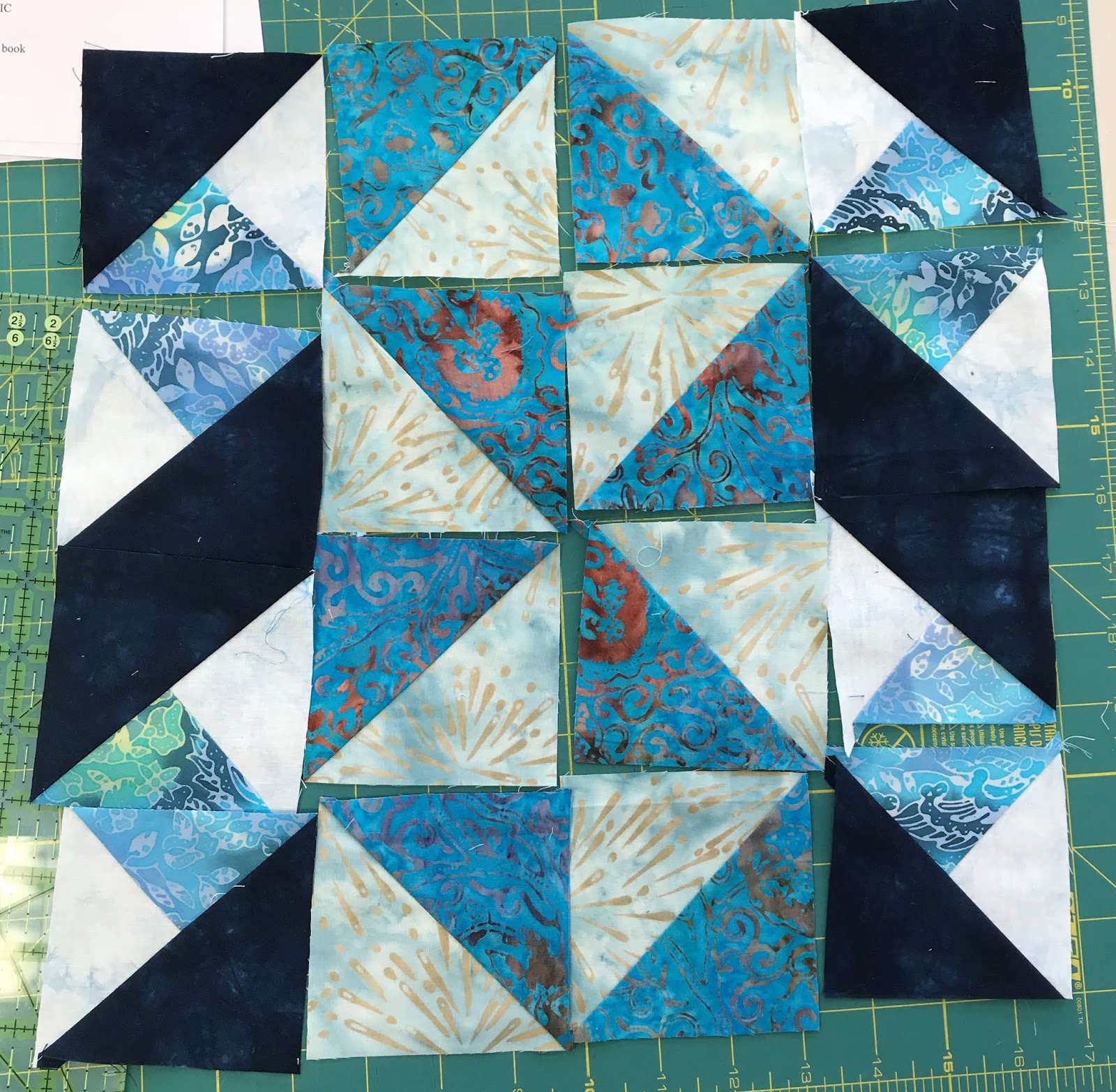 Sew'n Wild Oaks Quilting Blog Patchwork Math Was In Session