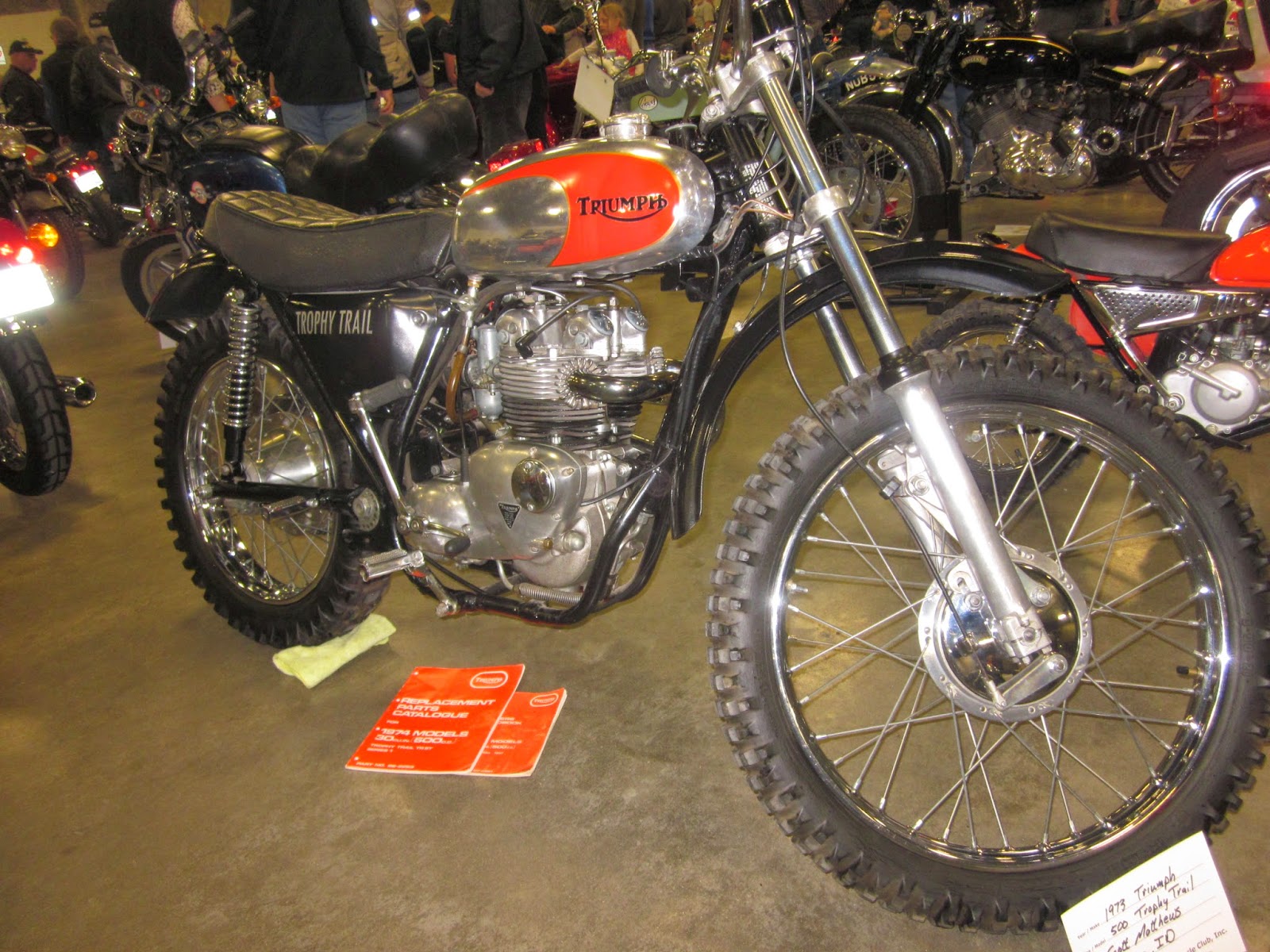 triumph trophy trail 500 for sale