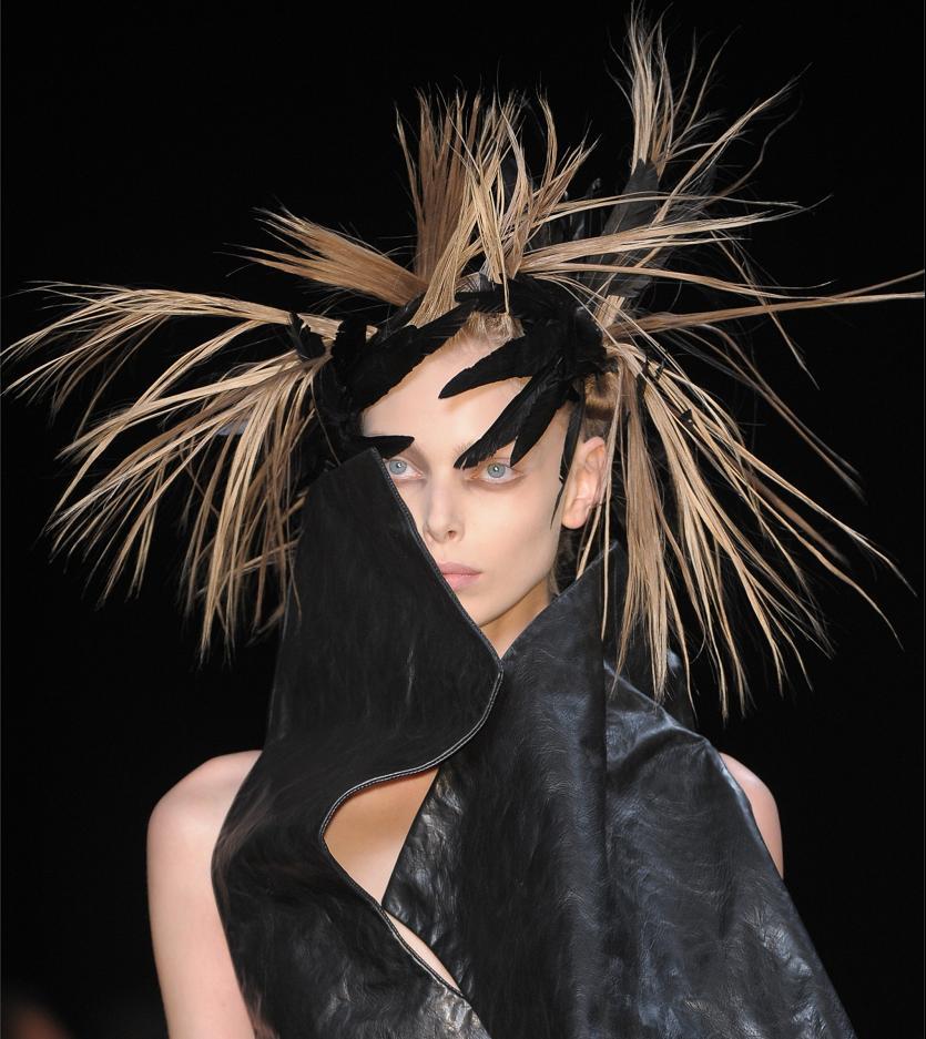 Fashion & Lifestyle: Look of the Day... Ann Demeulemeester Fall 2012 ...