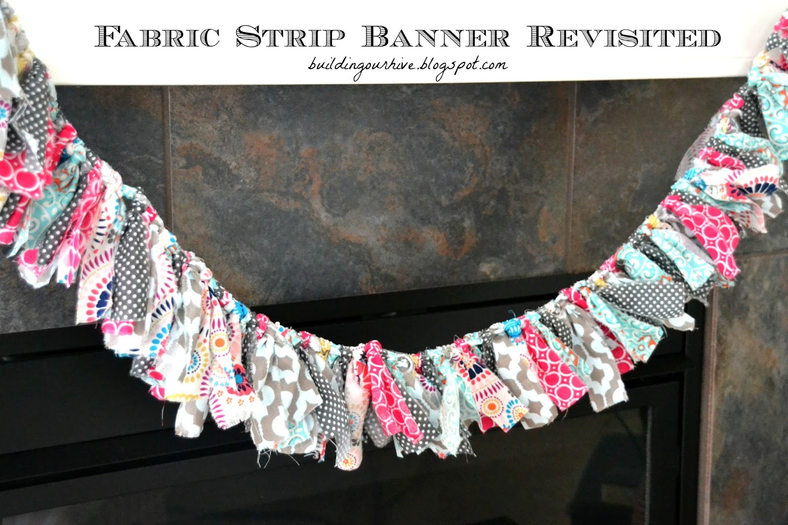 Fabric Strip Banner Revisited