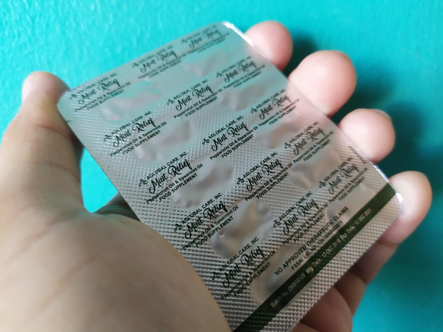 MINT RELIEF 100 All natural stomach pain remedy It's Me, Gracee