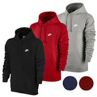 nike long sleeve fleece hoodie