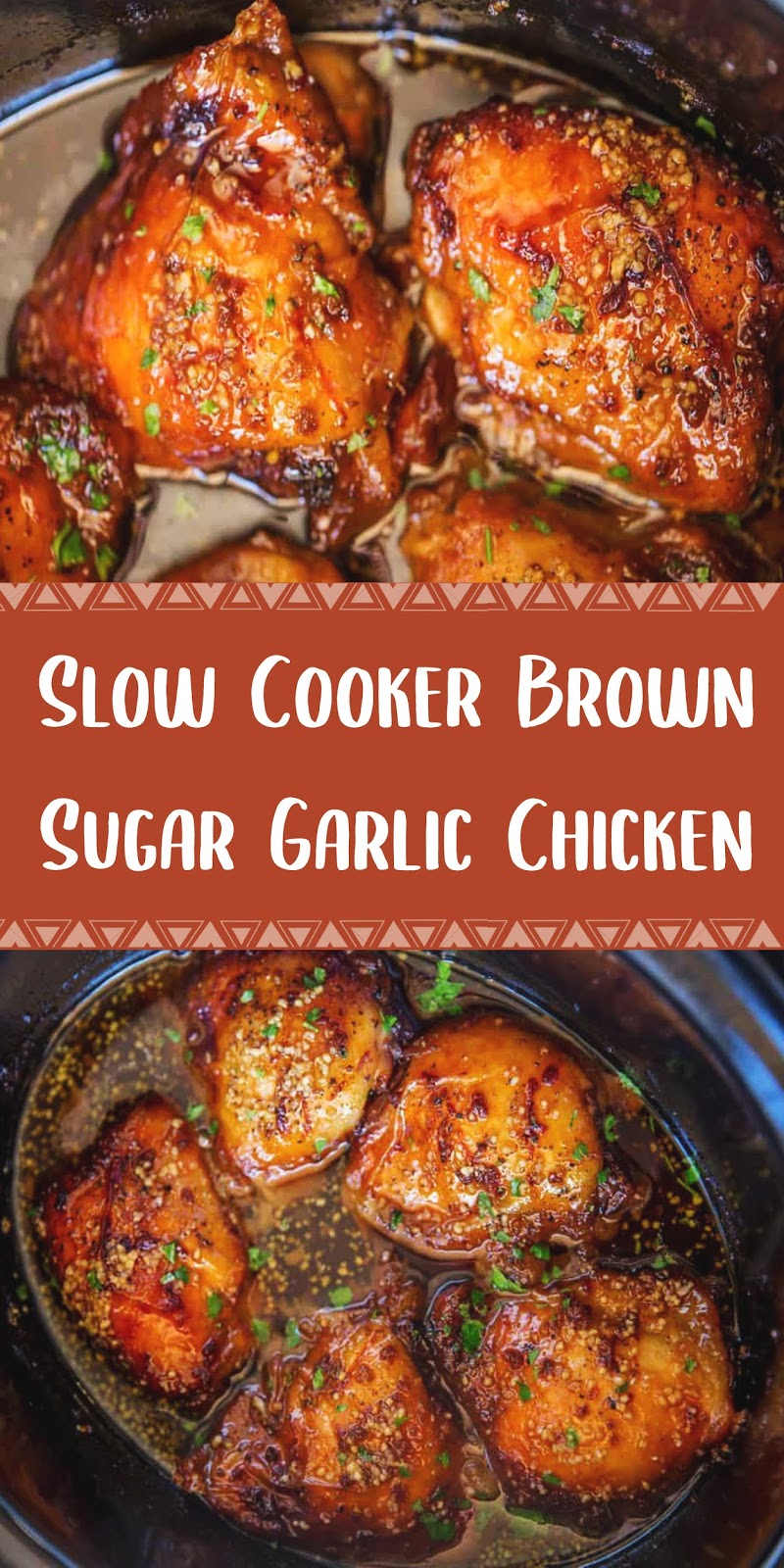 Slow Cooker Brown Sugar Garlic Chicken - Jolly Lotus