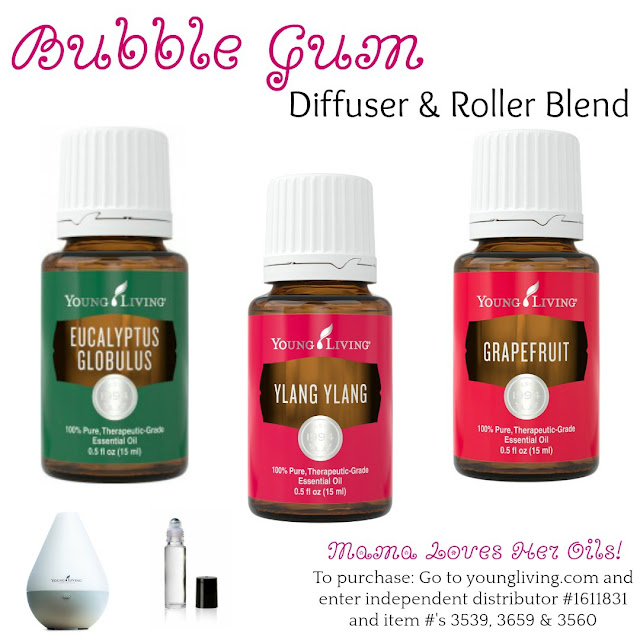 Bubble Gum Essential Oil Diffuser or Roller Blend